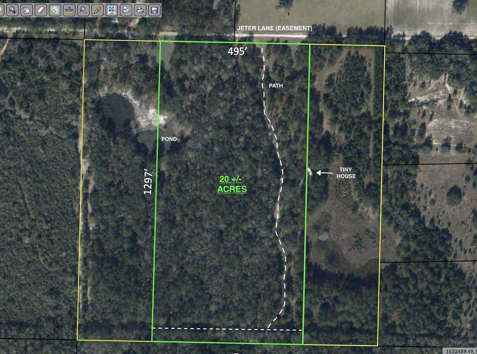 20 Acres of Recreational Land & Farm for Sale in Vernon, Florida