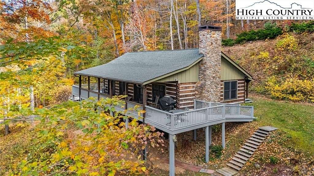 7 Acres of Residential Land with Home for Sale in West Jefferson, North Carolina