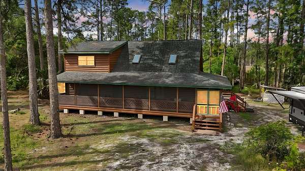 2 Acres of Residential Land with Home for Sale in Eustis, Florida