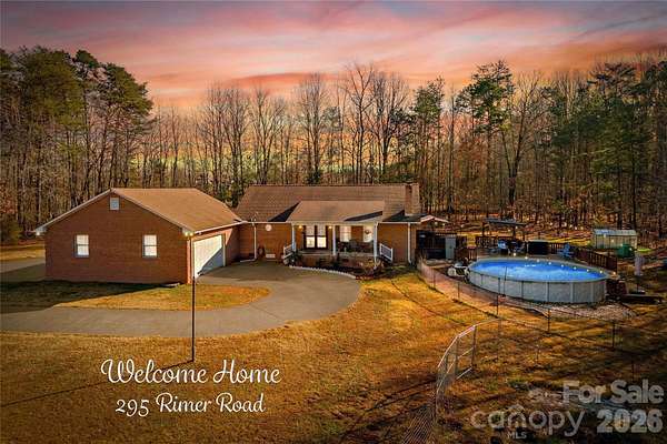 5.89 Acres of Residential Land with Home for Sale in Salisbury, North Carolina