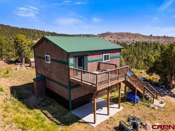 80 Acres of Recreational Land with Home for Sale in Durango, Colorado