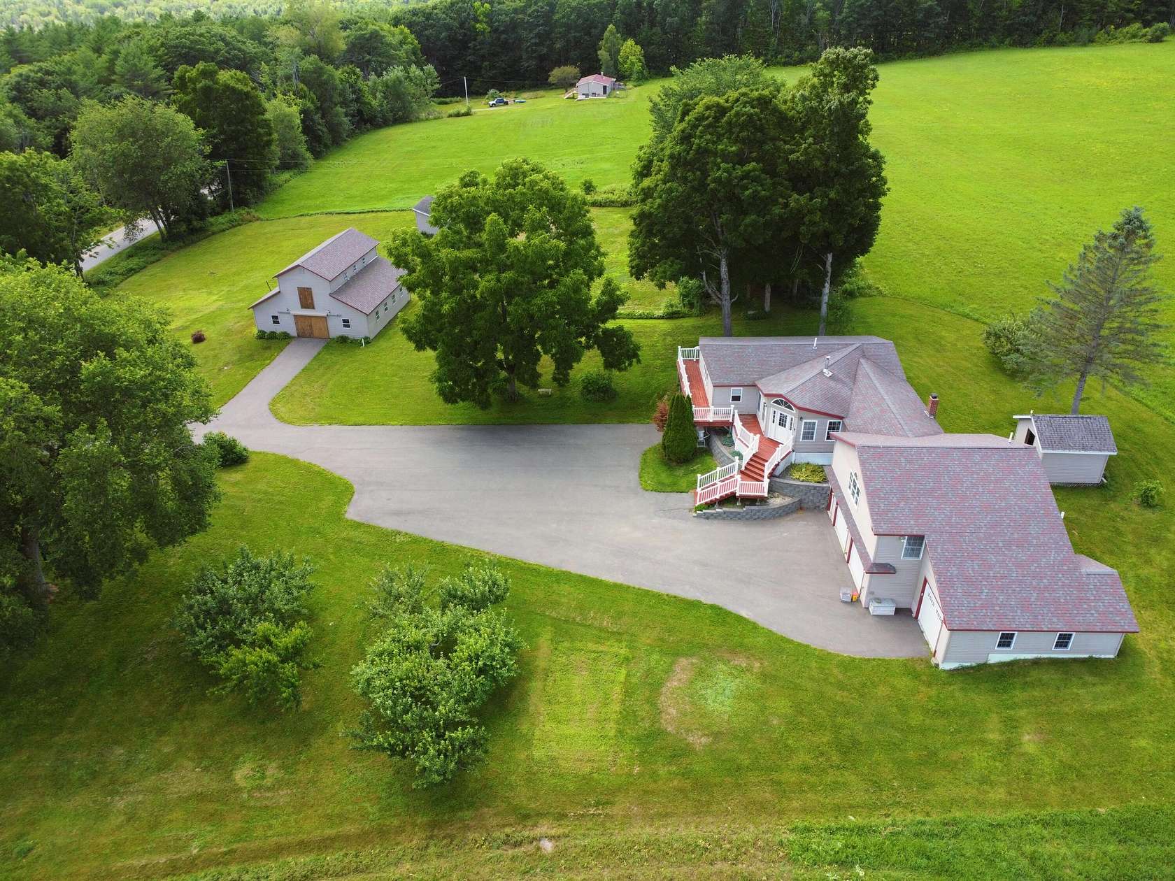 5.58 Acres of Land with Home for Sale in Atkinson Town, Maine