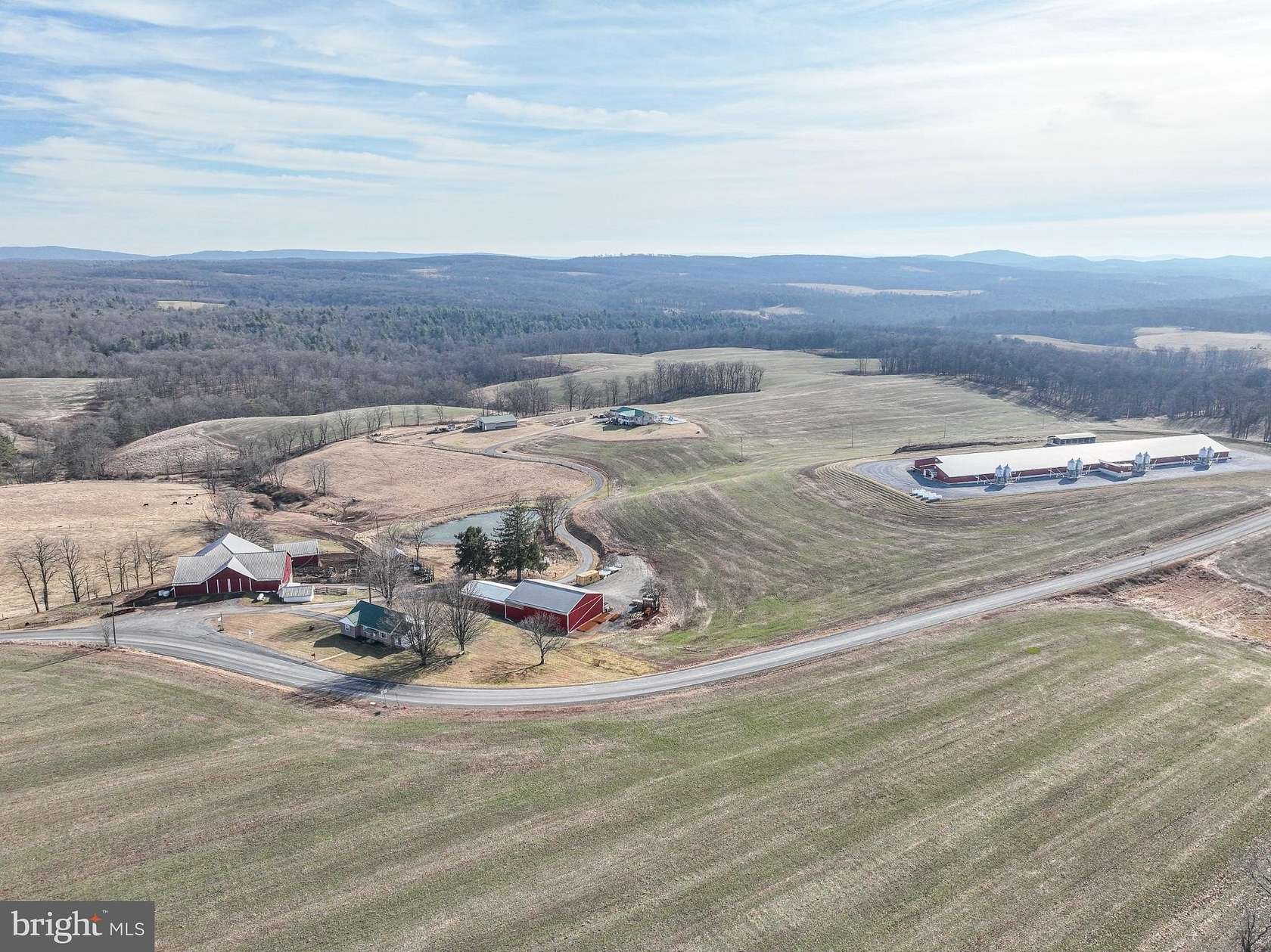 266 Acres of Land with Home for Auction in Clearville, Pennsylvania