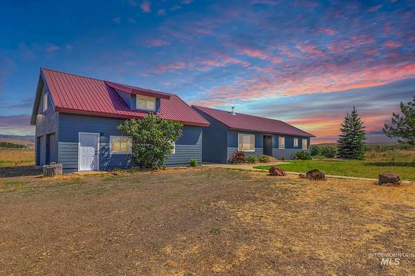 12.9 Acres of Land with Home for Sale in Indian Valley, Idaho