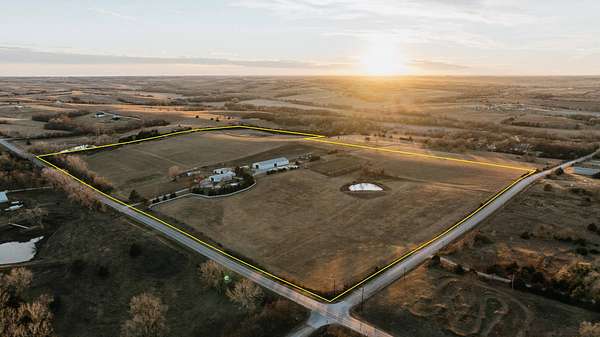 60 Acres of Agricultural Land with Home for Sale in Denton, Nebraska
