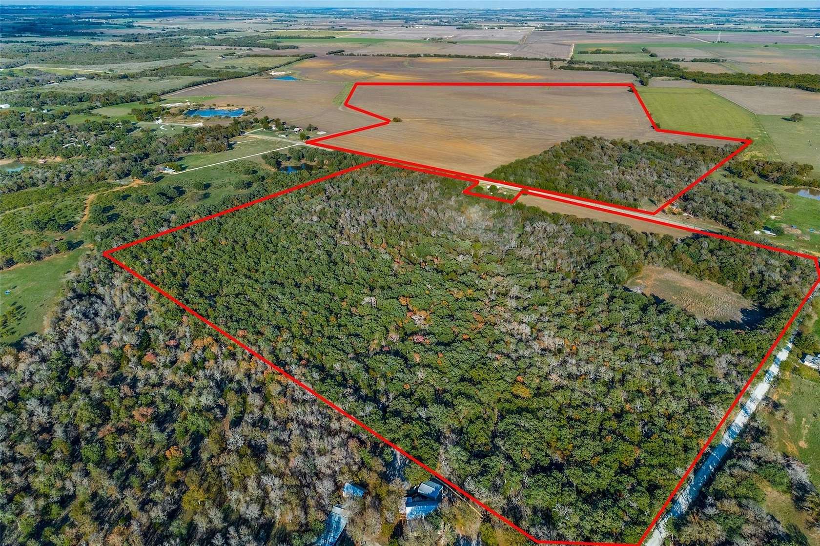 125 Acres of Agricultural Land for Sale in Hillsboro, Texas