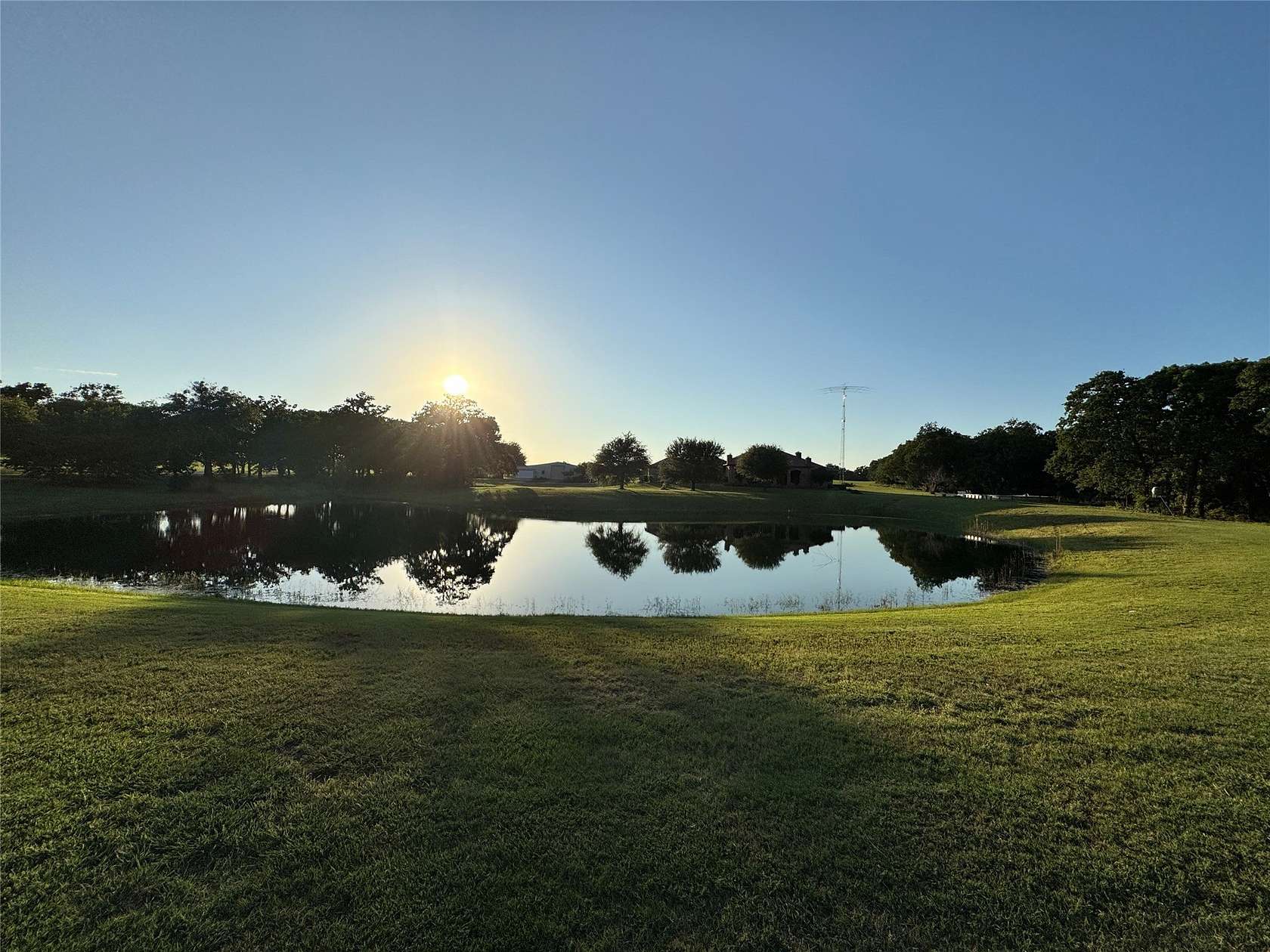 91 Acres of Land with Home for Sale in Blum, Texas