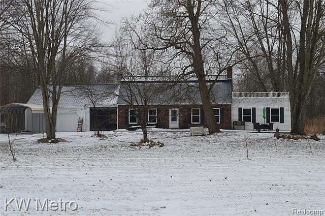 4.13 Acres of Residential Land with Home for Sale in Columbus, Michigan