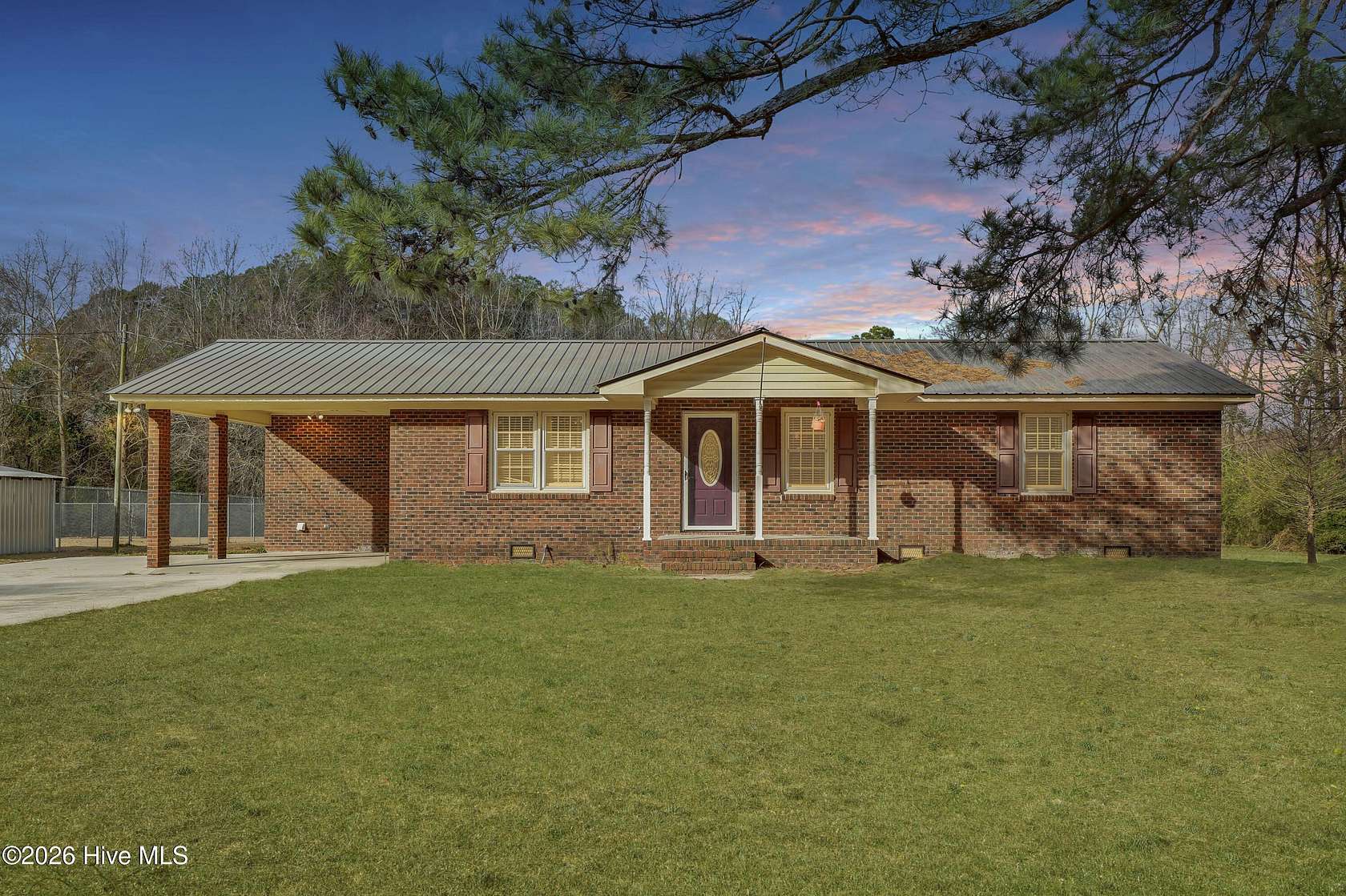 4 Acres of Residential Land with Home for Sale in Beulaville, North Carolina