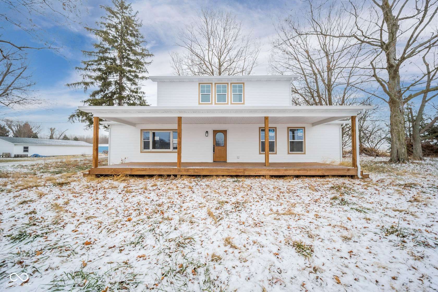 2.22 Acres of Residential Land with Home for Sale in Pendleton, Indiana