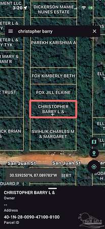 0.16 Acres of Land for Sale in Milton, Florida
