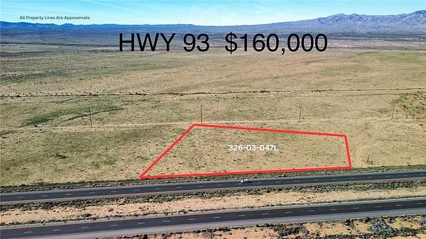 2.27 Acres of Commercial Land for Sale in Dolan Springs, Arizona