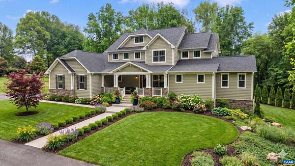 7.28 Acres of Land with Home for Sale in Charlottesville, Virginia