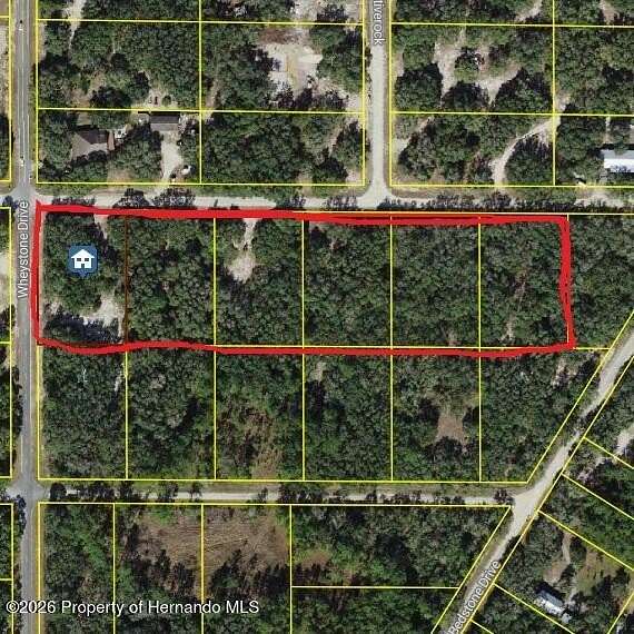 5.6 Acres of Residential Land for Sale in Ridge Manor, Florida