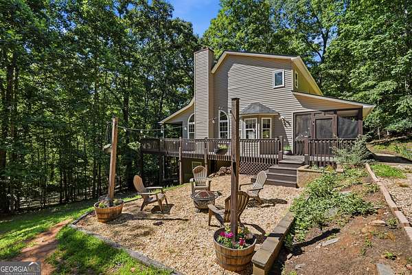 1.6 Acres of Land with Home for Sale in Blairsville, Georgia