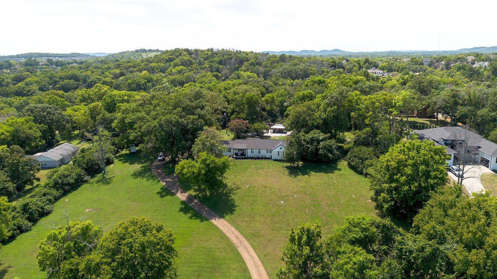 3 Acres of Residential Land with Home for Sale in Brentwood, Tennessee