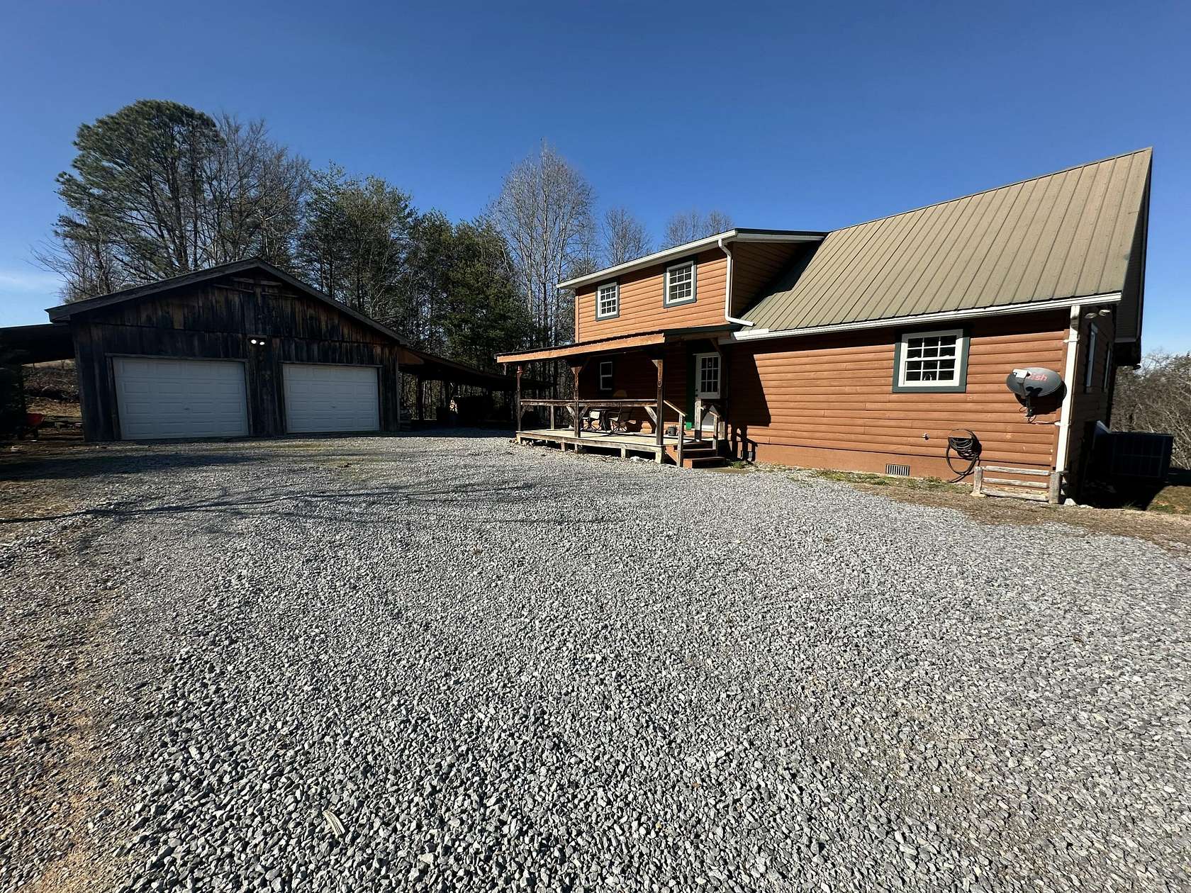 5 Acres of Land with Home for Sale in Parrottsville, Tennessee