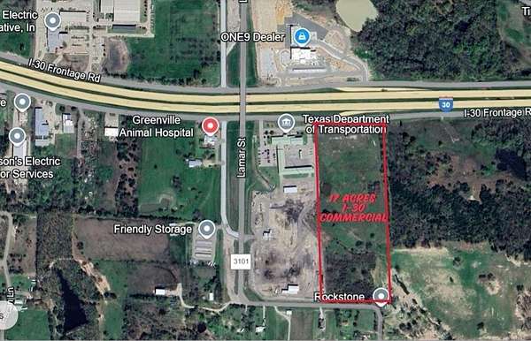 16 Acres of Commercial Land for Sale in Greenville, Texas