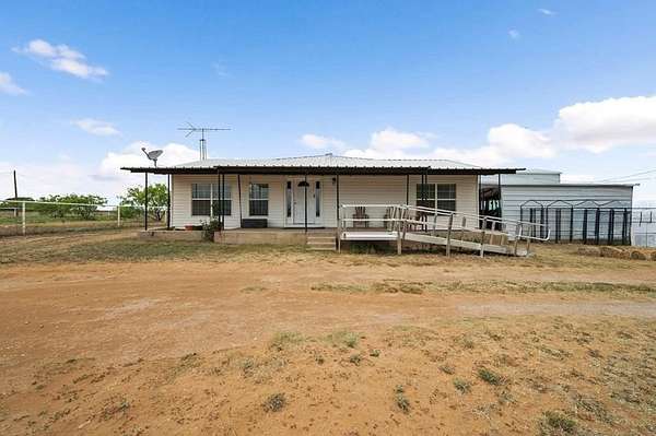 11.2 Acres of Land with Home for Sale in Coahoma, Texas