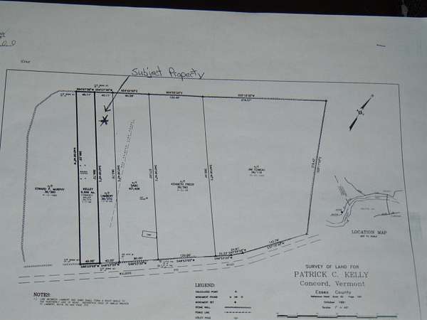0.36 Acres of Land for Sale in Concord, Vermont
