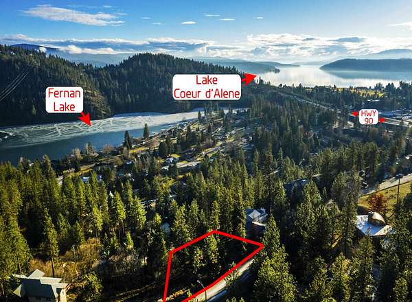 1 Acre of Land for Sale in Coeur d'Alene, Idaho