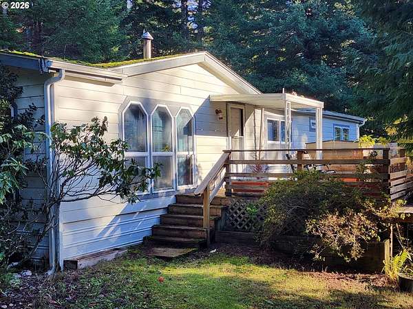 1.5 Acres of Residential Land with Home for Sale in Port Orford, Oregon