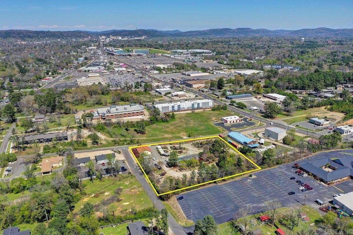 3.16 Acres of Improved Commercial Land for Sale in Hot Springs, Arkansas