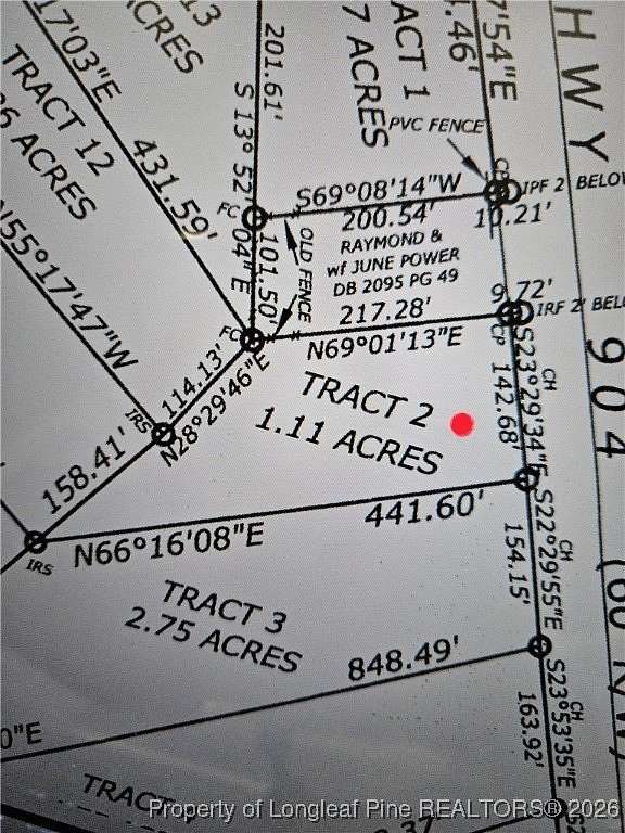 1.1 Acres of Residential Land for Sale in Fairmont, North Carolina