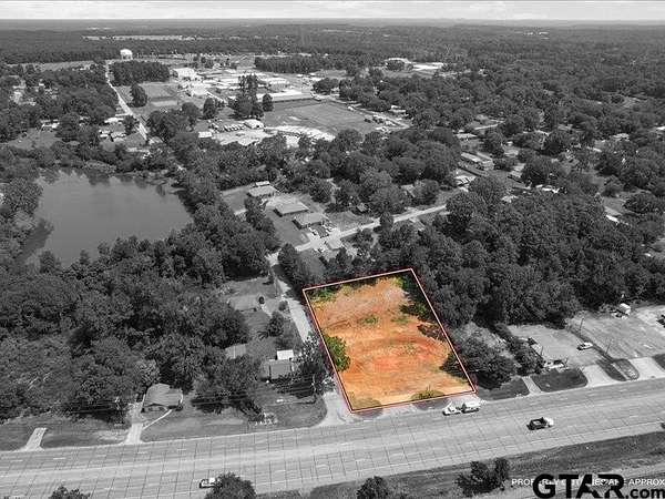 0.88 Acres of Commercial Land for Sale in Hughes Springs, Texas