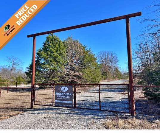 410 Acres of Recreational Land for Sale in Coalgate, Oklahoma