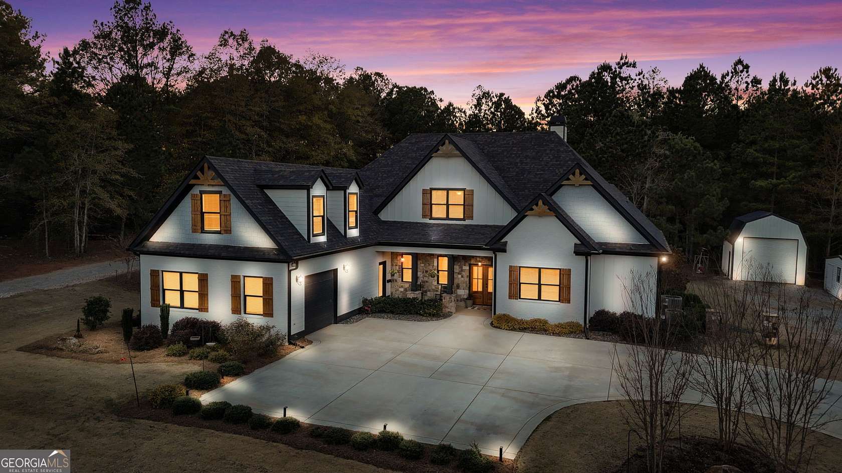 3.65 Acres of Residential Land with Home for Sale in Senoia, Georgia