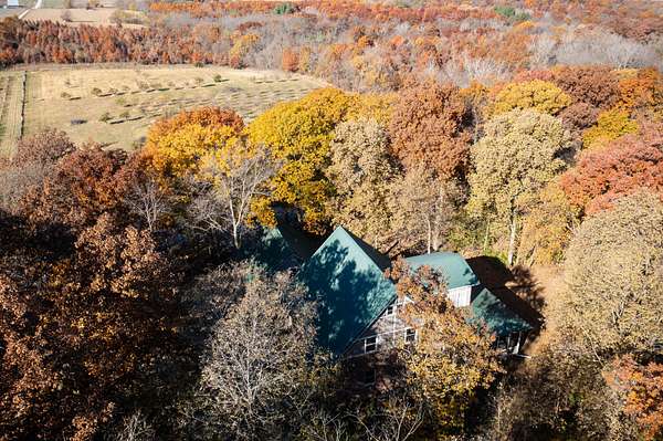 40 Acres of Recreational Land with Home for Sale in Crawfordsville, Iowa