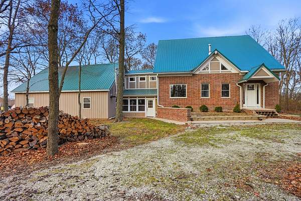 40 Acres of Recreational Land with Home for Sale in Crawfordsville, Iowa