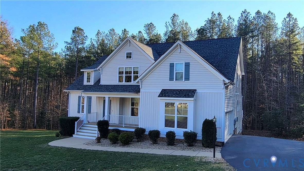 6.35 Acres of Residential Land with Home for Sale in Powhatan, Virginia