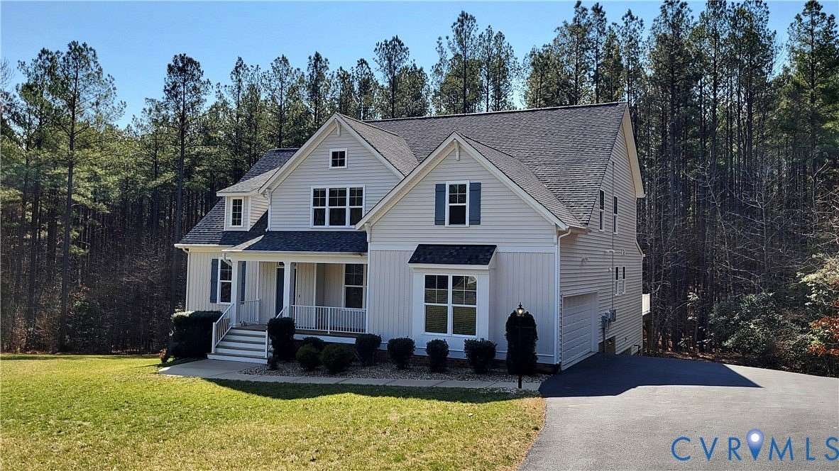 6.35 Acres of Land with Home for Sale in Powhatan, Virginia