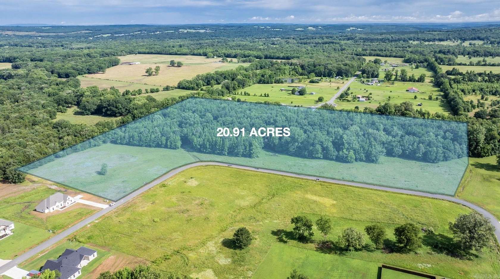 21 Acres of Recreational & Residential Land for Sale in Greenbrier, Arkansas