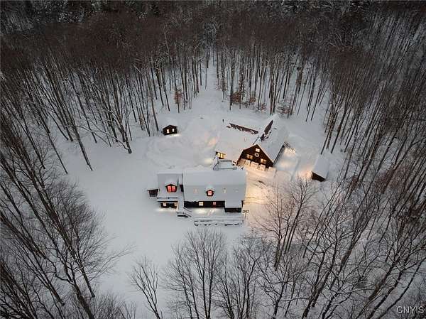 18 Acres of Land with Home for Sale in Newport, New York