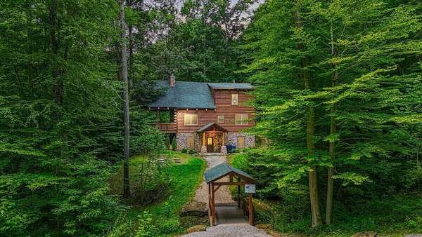 8.1 Acres of Residential Land with Home for Sale in Logan, Ohio