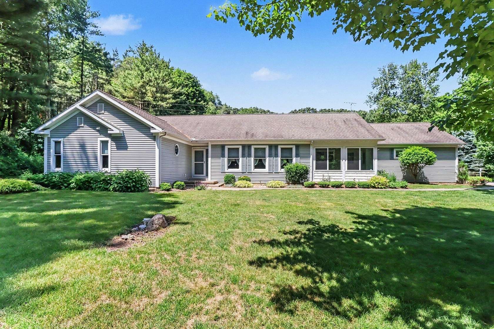 6 Acres of Land with Home for Sale in Hickory Corners, Michigan