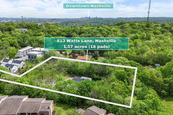 1.57 Acres of Residential Land for Sale in Nashville, Tennessee