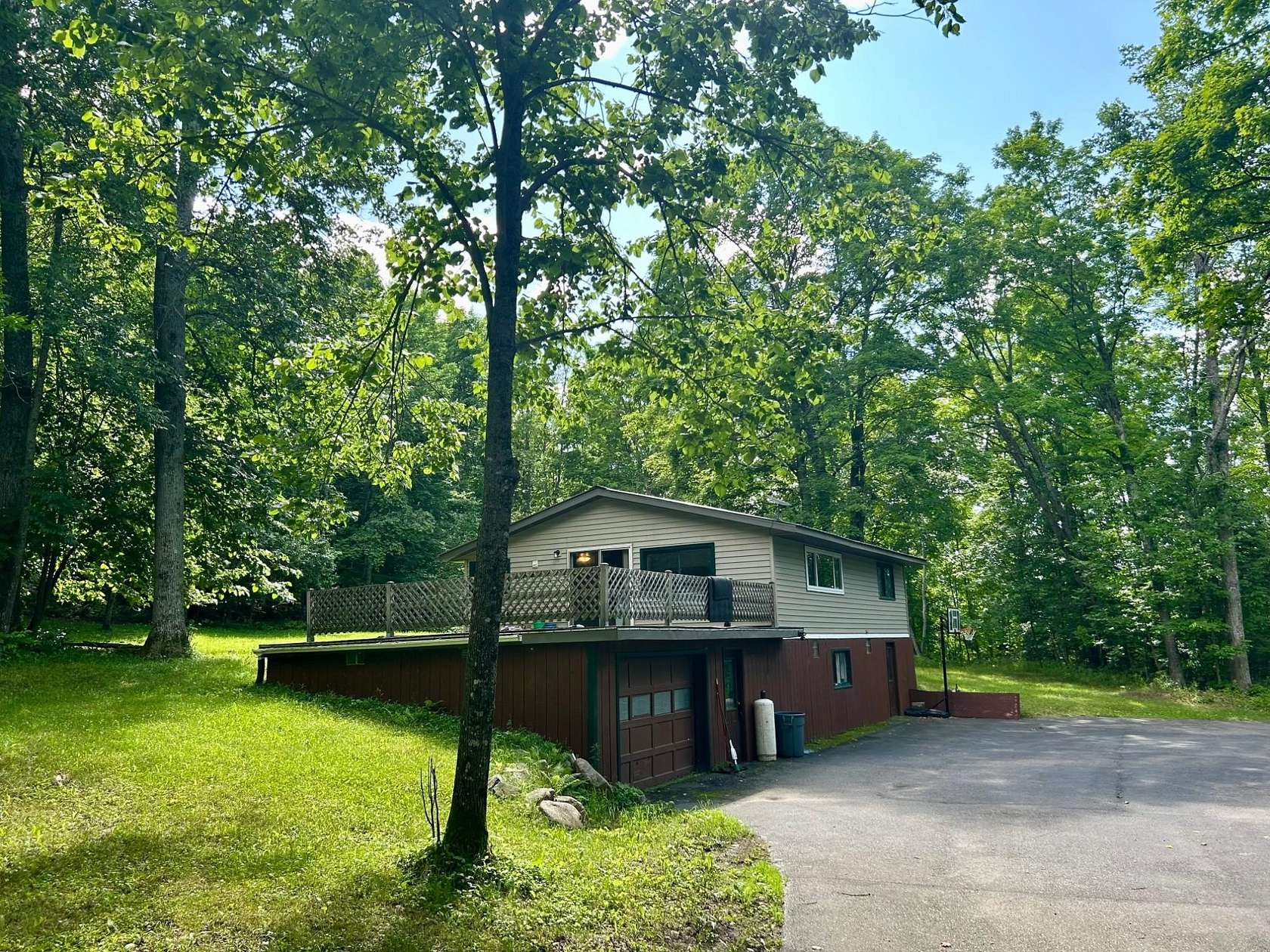 3.64 Acres of Residential Land with Home for Sale in Crandon, Wisconsin