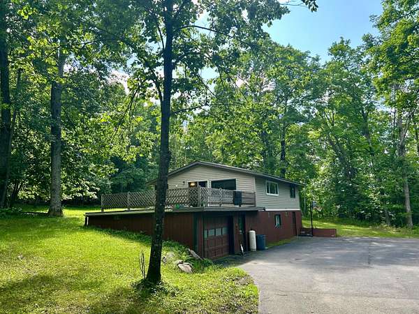 3.64 Acres of Residential Land with Home for Sale in Crandon, Wisconsin