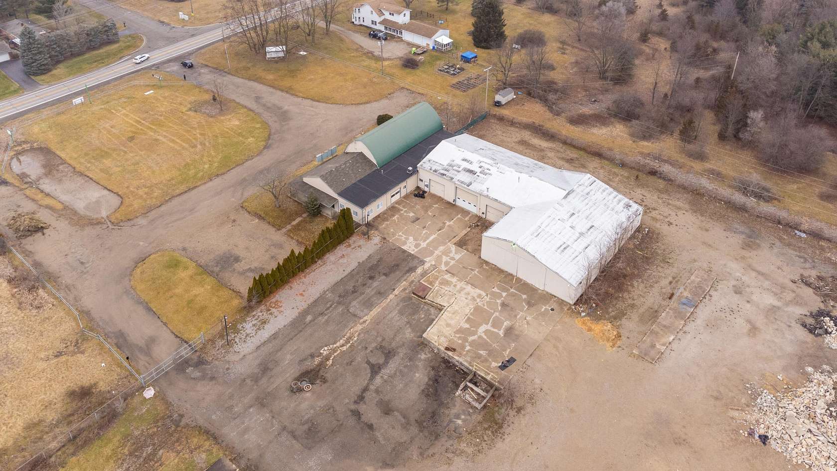 4 Acres of Improved Commercial Land for Lease in South Lyon, Michigan