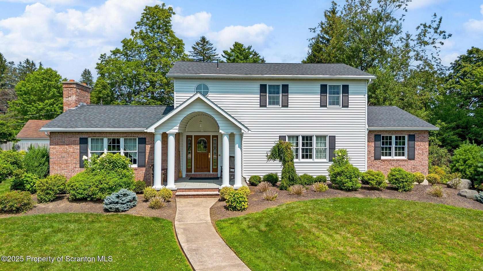 2 Acres of Residential Land with Home for Sale in Clarks Green, Pennsylvania