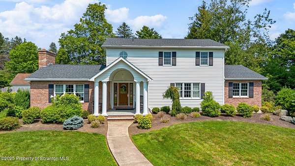 2 Acres of Residential Land with Home for Sale in Clarks Green, Pennsylvania