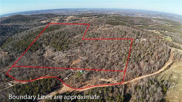 36.4 Acres of Recreational Land with Home for Sale in Flippin, Arkansas