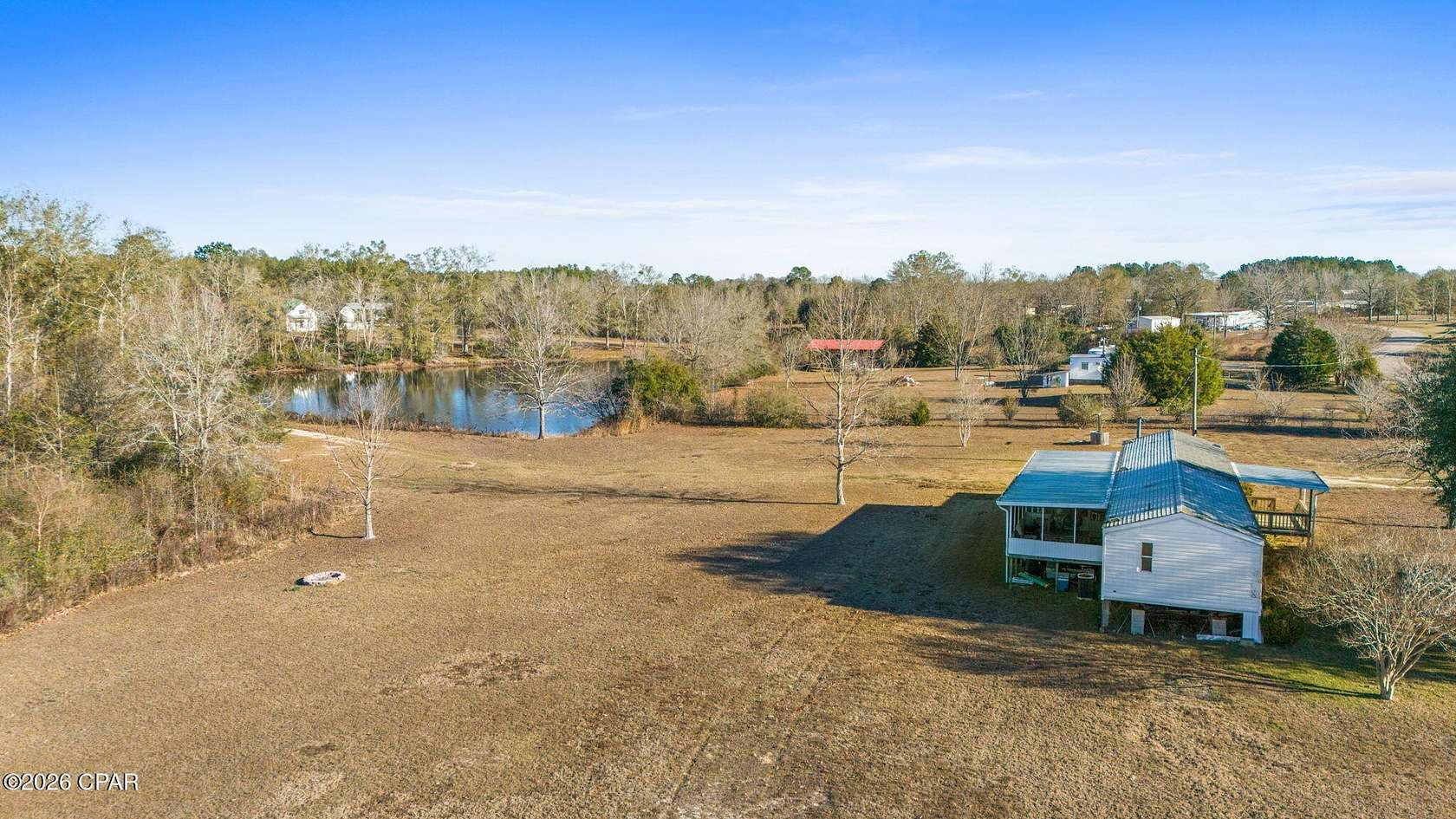 2.76 Acres of Land with Home for Sale in Bonifay, Florida