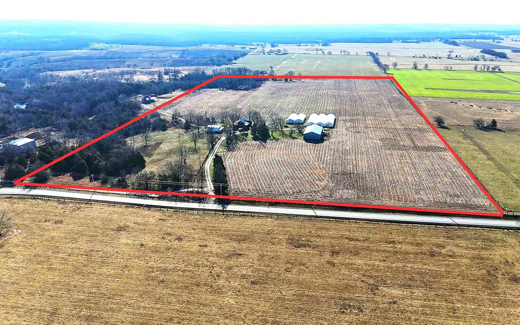 45 Acres of Land with Home for Sale in Flemington, Missouri