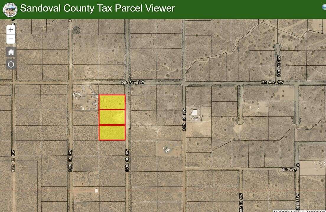 3 Acres of Land for Sale in Rio Rancho, New Mexico