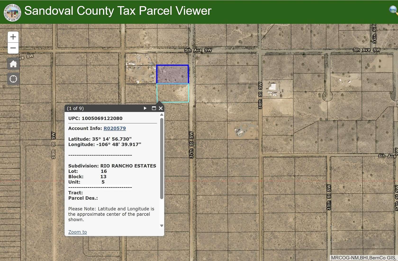 1 Acre of Land for Sale in Rio Rancho, New Mexico